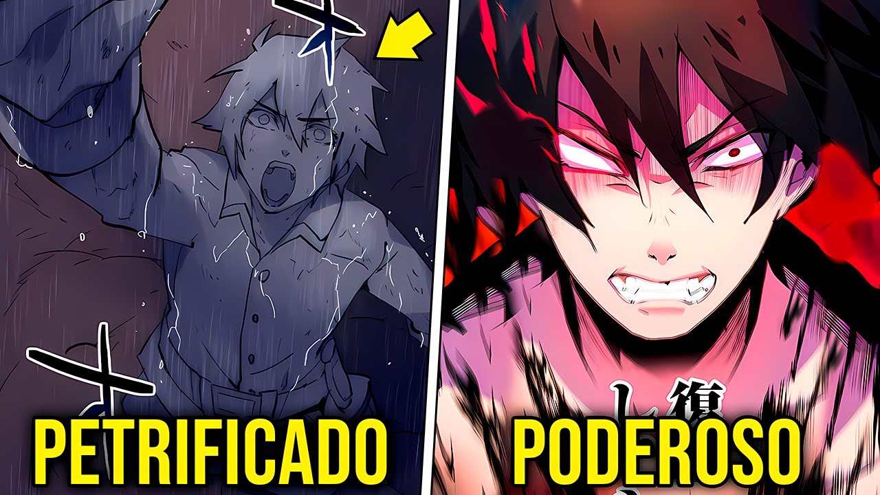 Ele foi TRAÍDO pelos HERÓIS e PETRIFICADO, Até que ATINGIU o PODE MÁXIMO e VOLTOU para se VINGAR!