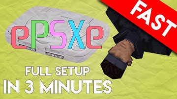 ePSXe Emulator for PC: Full Setup and Play in 3 Minutes (The Best PS1 Emulator)