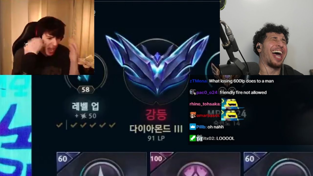 humzh reacts to nickich demoting to diamond 3 from master in korea