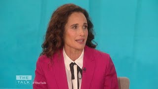 The Talk - Andie MacDowell Shares More Being 'harassed' on Twitter and Quitting