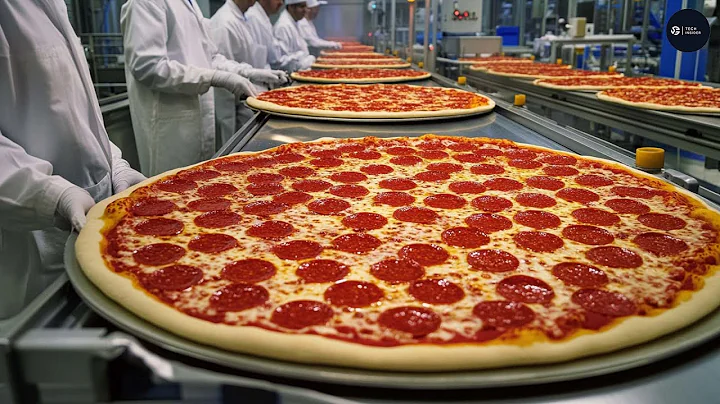Frozen Pizza MEGA FACTORY: How Automation Produces TONS of Pizzas Daily