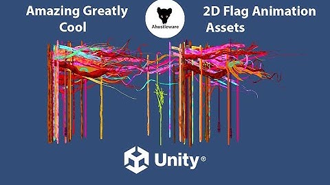 Ahustleware 2D Flag Animation Asset in The Unity Asset Store