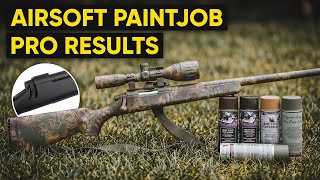 How to paint a rifle (Airsoft Paintjob Tutorial)