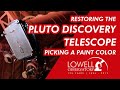 Pluto restoration update picking a paint color