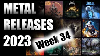 New Metal & Hard Rock releases 2023 – Week 34 (21st - 27th August 2023)