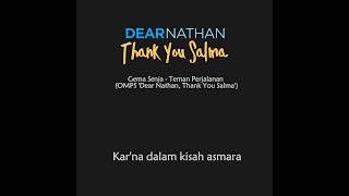 Gema Senja-Teman Perjalanan ('Dear Nathan, Thank You Salma)