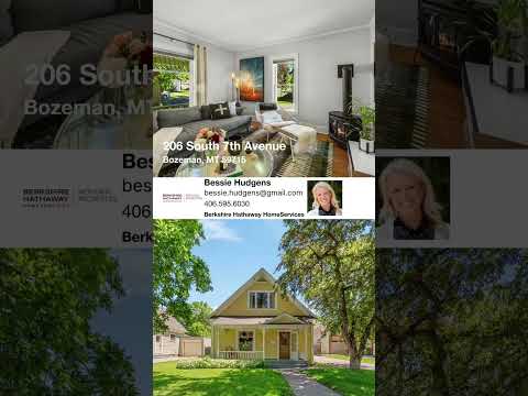 206 South 7th Avenue, Bozeman, MT home video tour