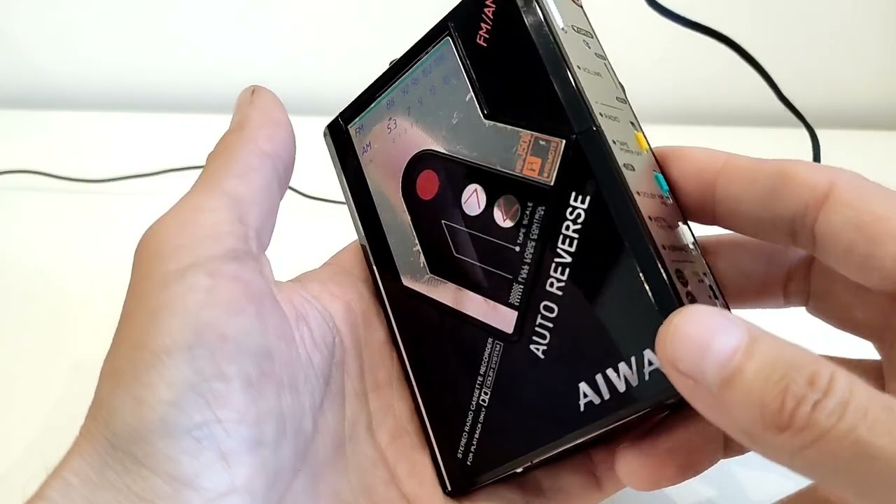 Aiwa HS-J500 1984г - YouTube