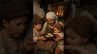 Mother's Warmth in a Russian Izba #asmr #food #recommended #medievallife
