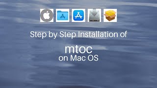 Download & install mtoc on Mac OS (Monterey, Ventura, Sonoma, Sequoia) via Homebrew / brew