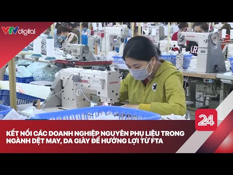 Video Kết nối các doanh nghiệp nguyên phụ liệu trong ngành... - youtube