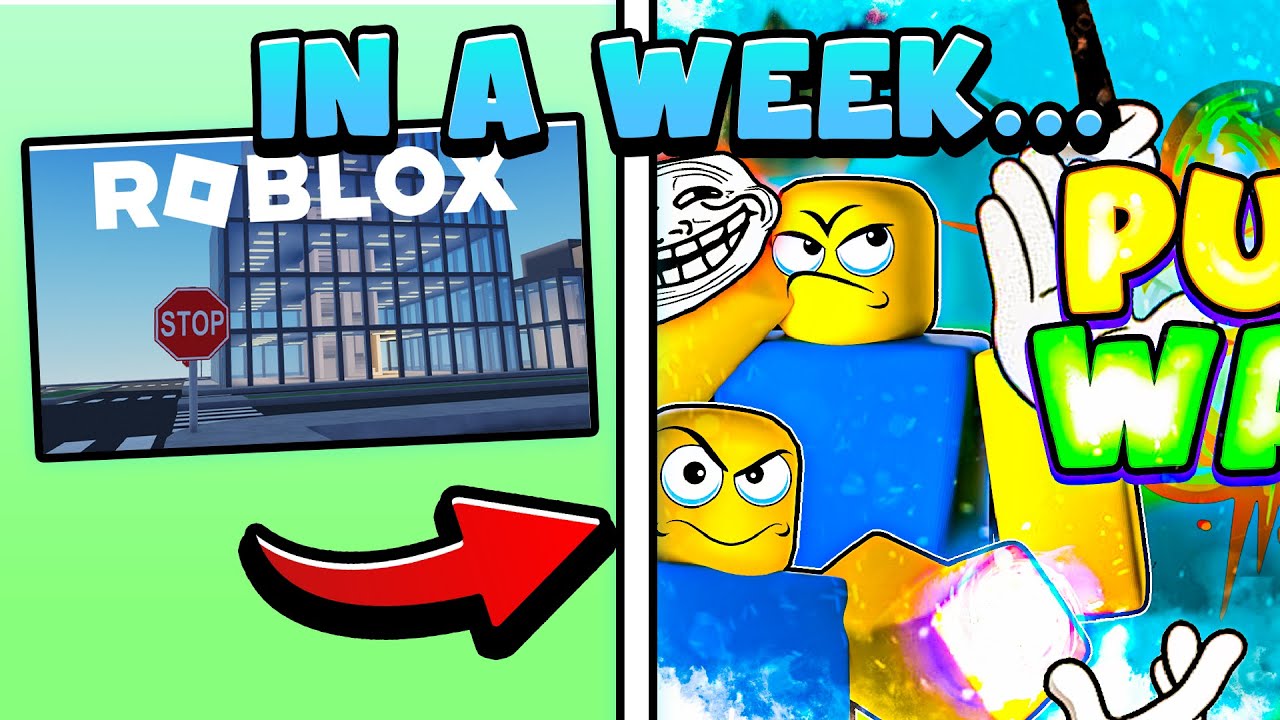 So I made a roblox game in a week... - YouTube