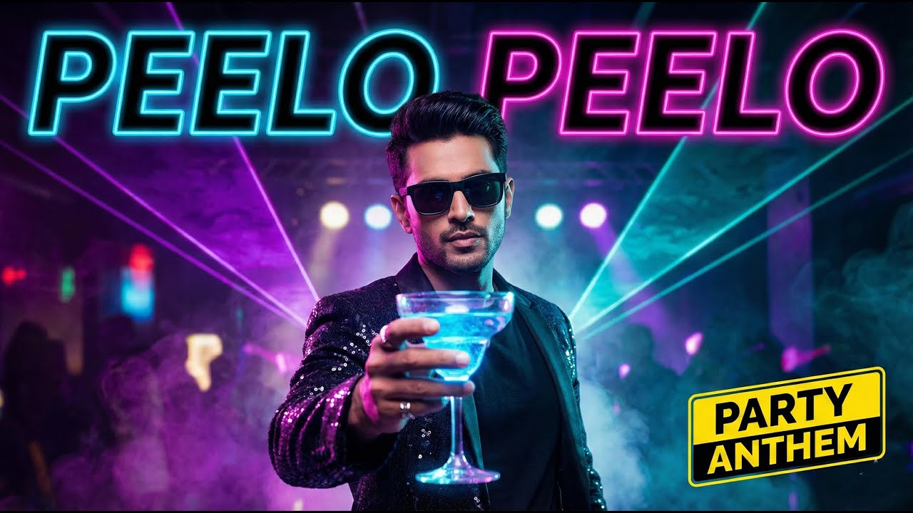 PEELO PEELO (Official Audio) | New Hindi Party Song 2025 | High Bass Club Anthem