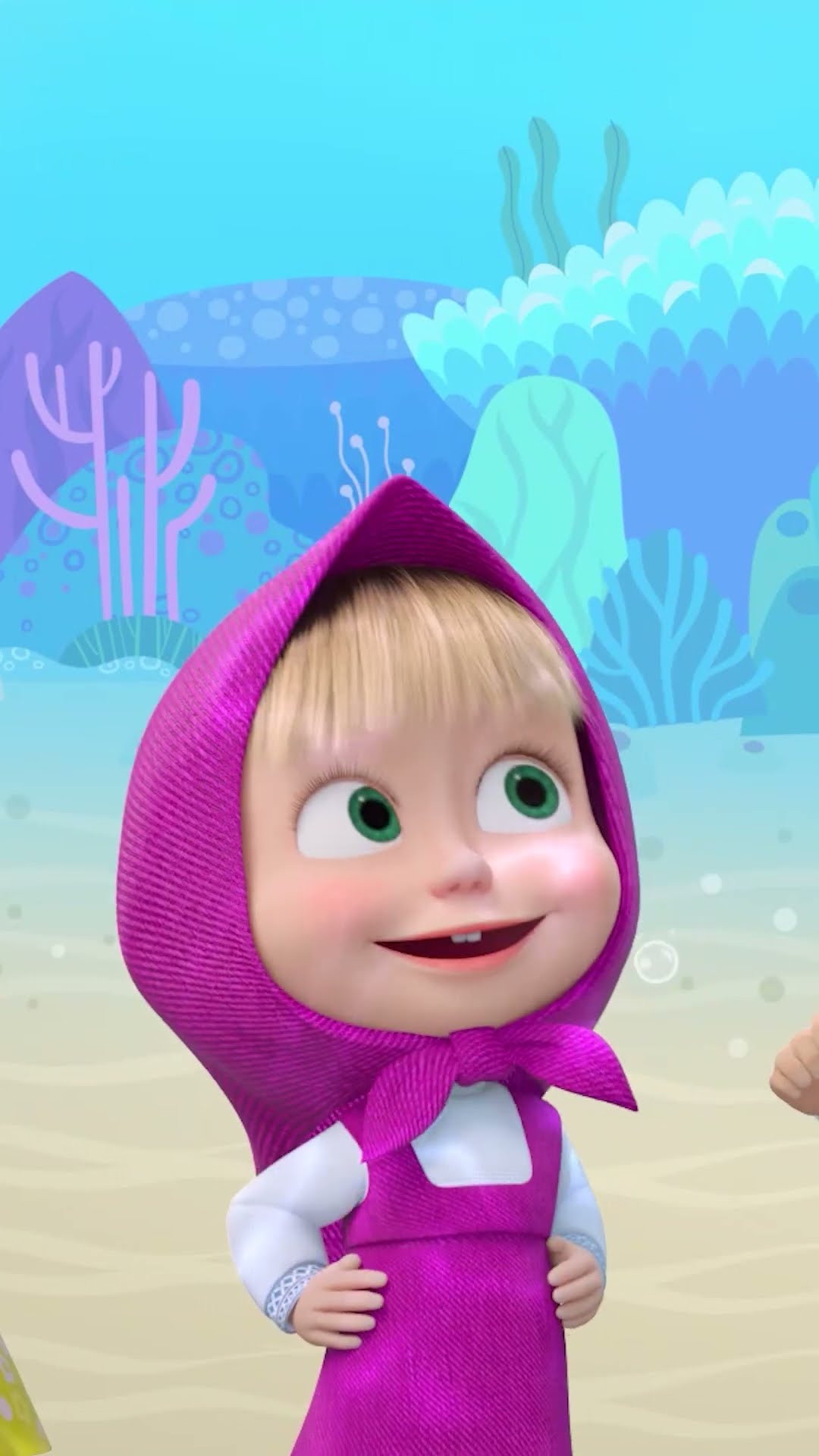 Is that Baby shark??? #BabyShark #MashaAndTheBear #Shorts #cartoonforkids #kids