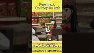 Persona 4 Parody Dub - Shopping Trip #shorts
