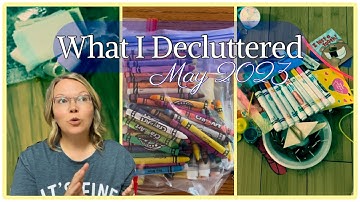 Declutter with Me | May 2023 | Monthly Collab