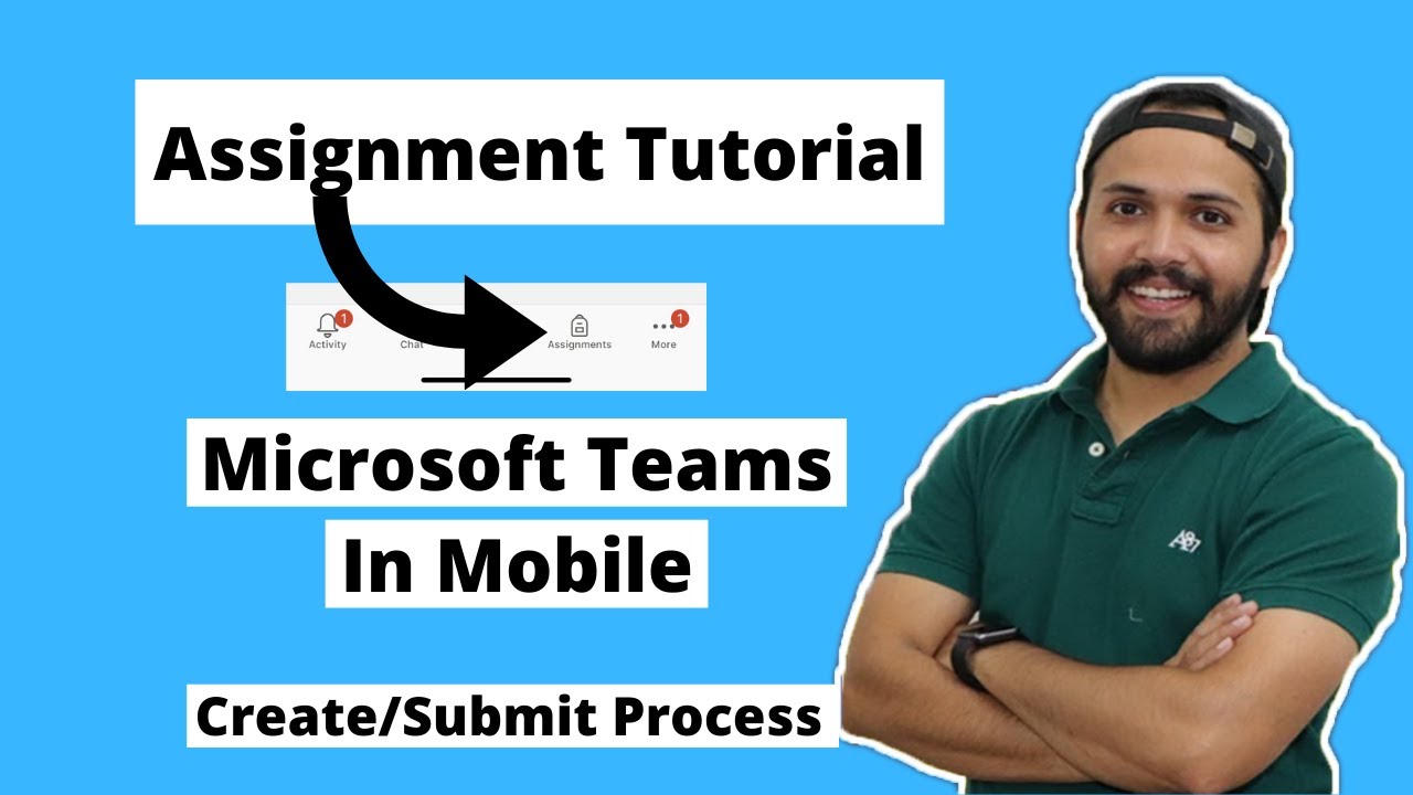 how-to-create-and-submit-assignment-in-microsoft-teams-in-mobile-full