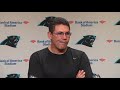 Ron Rivera Recaps Week 8 Injury Report & Sanders Trade | Carolina Panthers