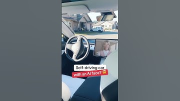 Now this self-driving car has a face?! DW... it’s just a mockup/idea. 😅