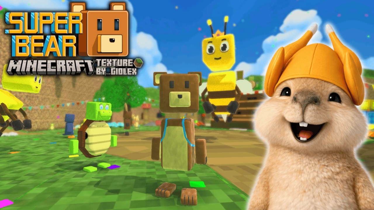 SUPER BEAR MINECRAFT😍