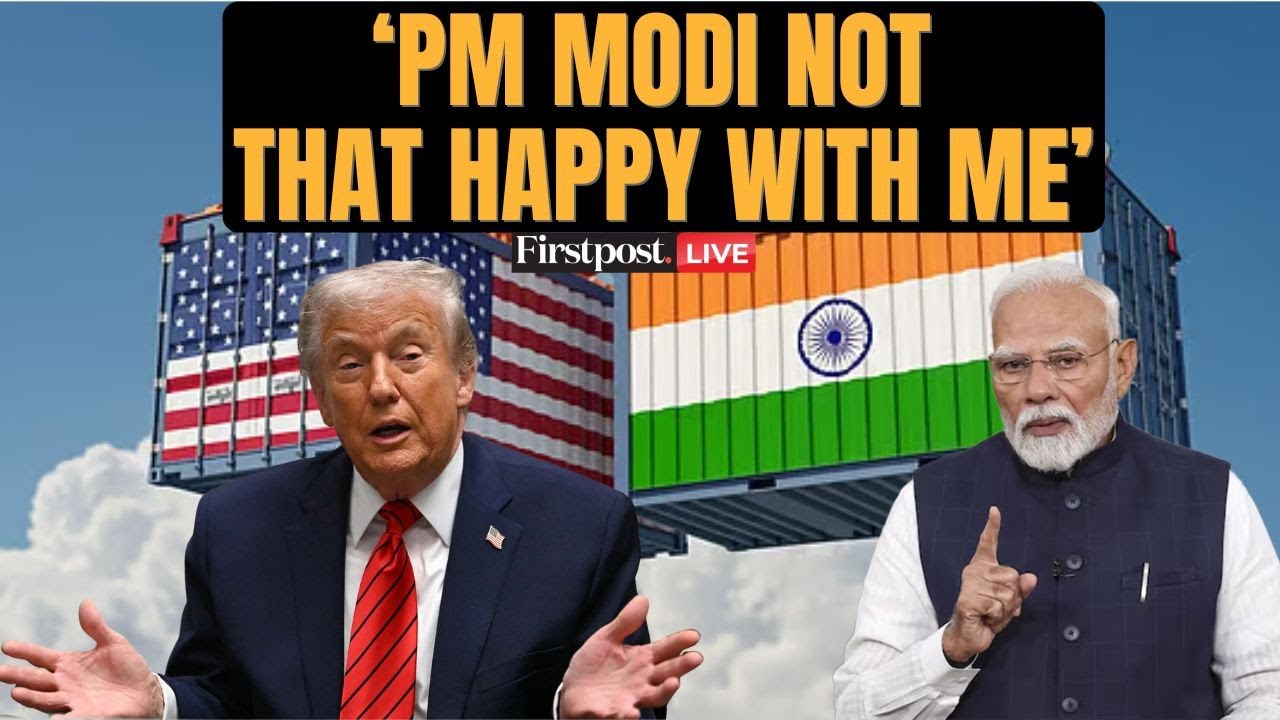 LIVE: Trump Speaks on US Tariffs on India | Trump Modi News | Trump Tariffs | Trump vs India