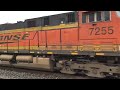 BNSF going southbound. Filmed on February 21, 2022  