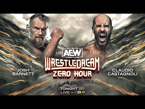 Claudio Castagnoli v Josh Barnett | AEW WrestleDream, LIVE Tonight on PPV