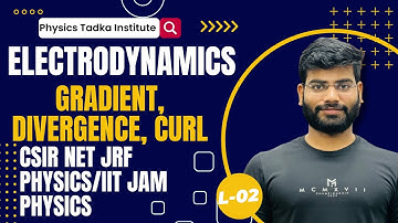 electromagnetic theory| gradient, divergence,curl| csir net physical science| iit jam physics