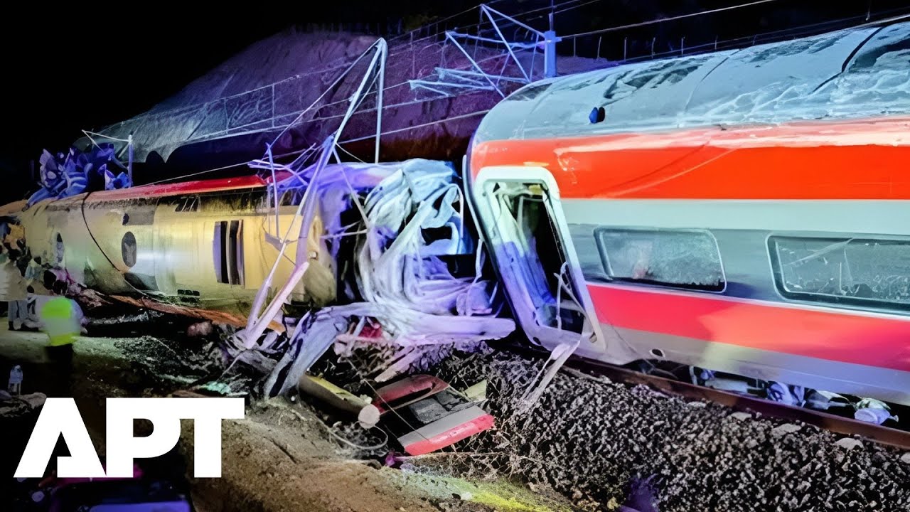 "The Train Started Shaking Badly” – Atleast 21 Dead as High-Speed Trains Collide in Spain | APT