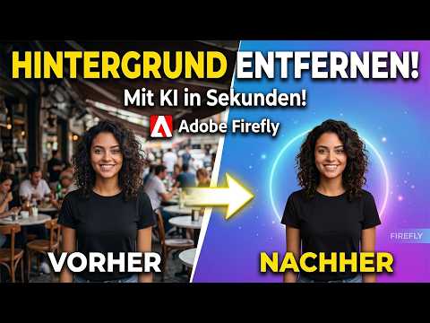 Remove the background of an image using Adobe Firefly