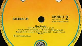 Yello - Bostich (N'est-Ce Pas)