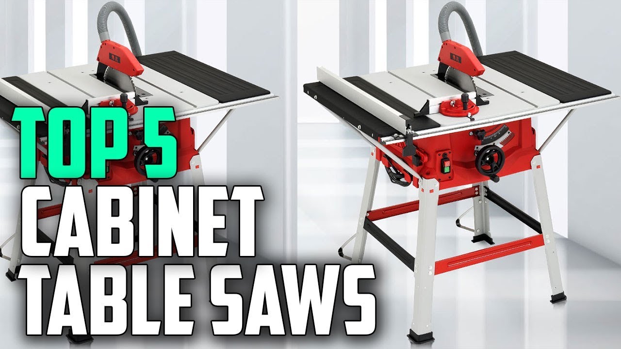 Top 5 BEST CABINET TABLE SAWS - YouTube