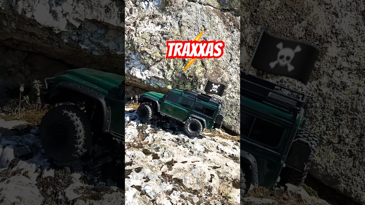 Traxxas trx4 Defender D110 Clipless 🔥 1/10 scale #trx4defender #rccrawler #shorts