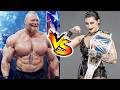 Brock Lesnar VS Rhea Ripley Transformation ★ From Baby To 2026
