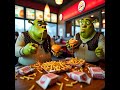 Shrek's Cheesy Feast : Burger King Takeover! 🍔🧀