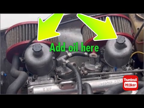 How To Add Oil To Your SU Carburetors