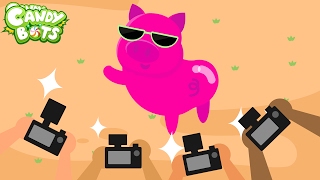 Candy Colors For Kids (Candybots) - Learn 10 color: Red, Blue, Green, Yellow, Pink - Apps for Kids screenshot 1