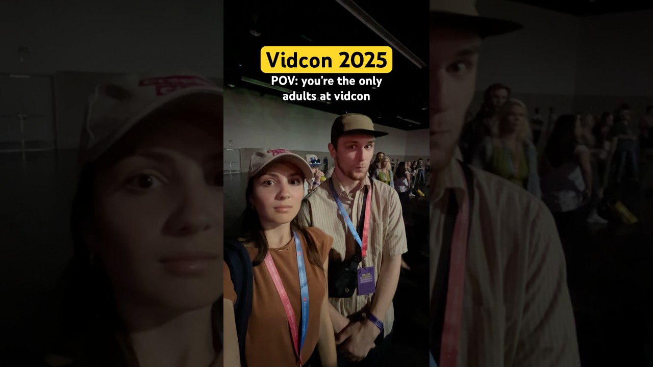We feel old 🫠 Vidcon 2025!  
