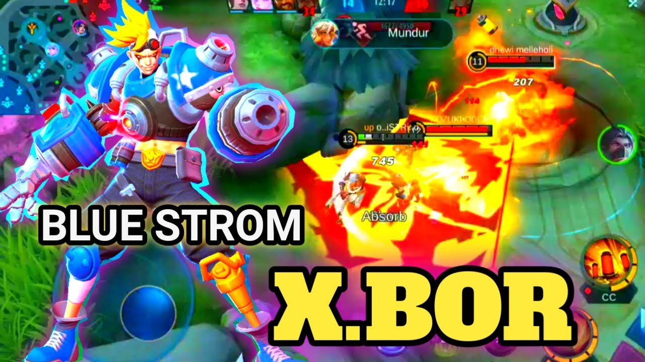GAMEPLAY X BORG - X BORG PETRIFY - SET BUILD X BORG TERBARU - COMBO MEMATIKAN X BORG