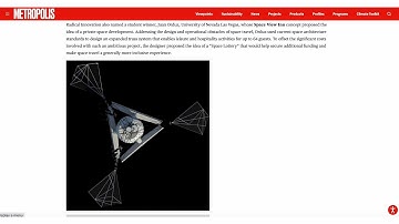 Interdisciplinary Projects Overview with Glenn Nowak - UNLV Architecture