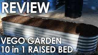 Vego Garden 10 in 1 Raised Bed Review || Black Gumbo