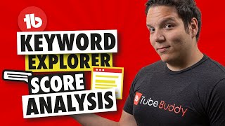 Tubebuddy Keyword Research Score Analysis How It Works