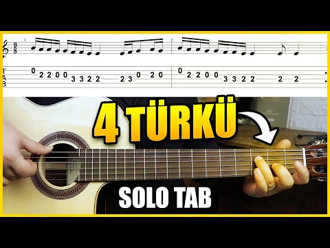 GİTARDA TÜRKÜ ÇALMAK - Kolay Gitar Türküleri \