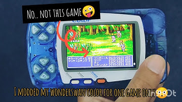 The 1️⃣ game that made me 🆙grade my Wonder Swan Color😄 | Un🅱️oxing Vlog
