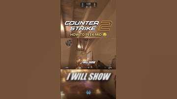 HOW TO PEEK MID😂 #cs2 #counterstrike #counterstrike2 #cs2clips #cs2funnymoments #gaming #shorts