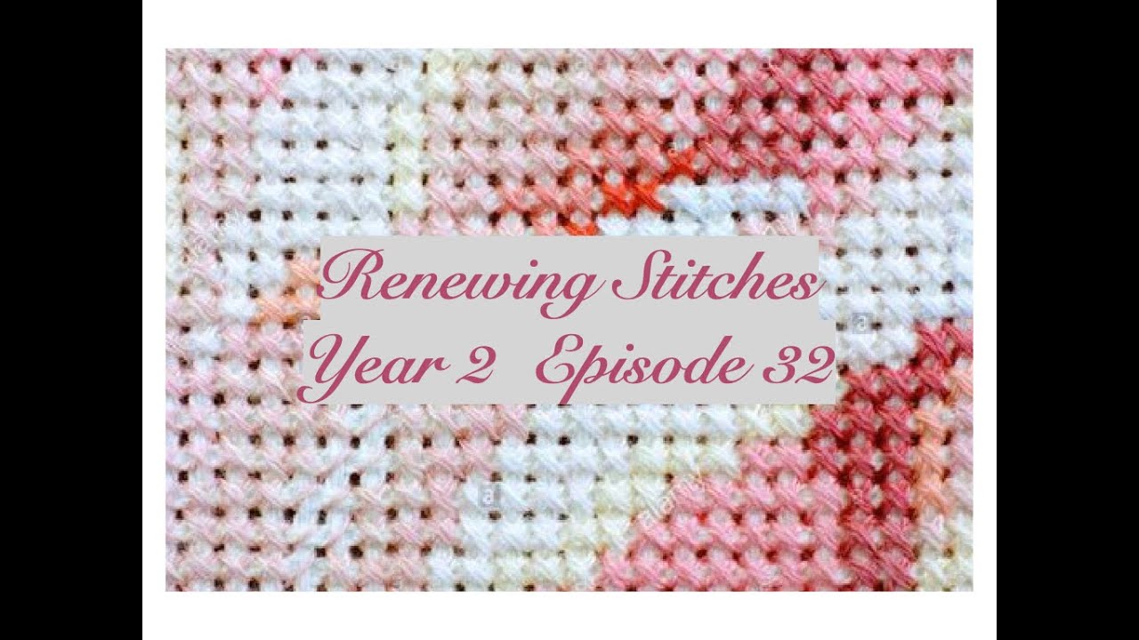 Flosstube Yr2 Ep#32 July temperature stitching at Christmas : )