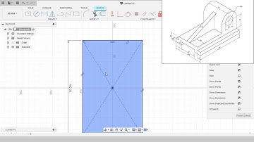 CAD - Autodesk Fusion 360 - Time-lapse Practice - Solid Parts Modeling