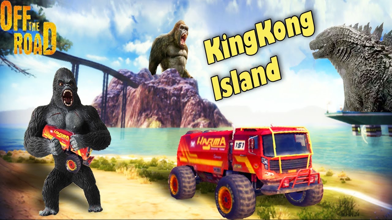 Stray into the Island of King Kong - Skull Island | Off The Road Open World Driving | V-Gaming