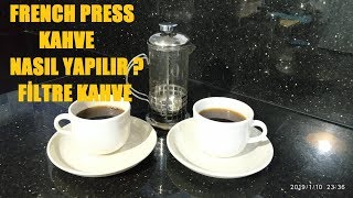 French Press Kahve Nasıl Yapılır? Starbucks Türkiye(French Press Coffee How To ... Starbucks)