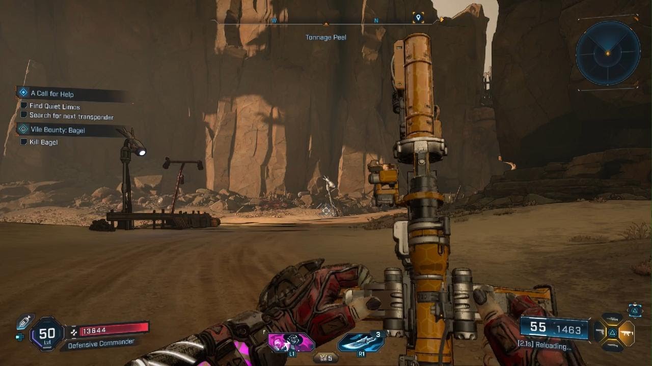 Borderlands 4 - Birt's Bees unique reload animation